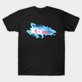 Blue burst 370z T-Shirt